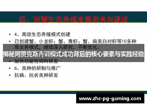揭秘阿贾克斯青训模式成功背后的核心要素与实践经验